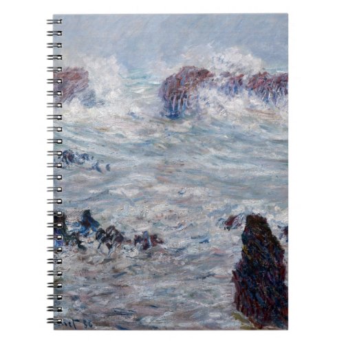 Claude Monet _ Storm off the Belle_Ile Coast Notebook