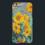 Claude Monet Sunflowers Vintage Floral Barely There iPhone 6 Case<br><div class="desc">This painting titled "Bouquet of Sunflowers" was done in 1880 by French impressionist painter Claude Oscar Monet (1840-1926). It is our Fine Art Series no. 66.</div>