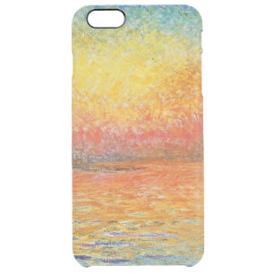 Claude Monet Sunset In Venice Impressionist Art Clear iPhone 6 Plus Case