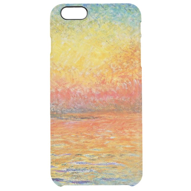 Claude Monet Sunset In Venice Impressionist Art Uncommon iPhone Case (Back)