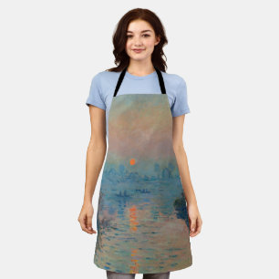 Claude Monet - Sunset on the Seine at Lavacourt Apron