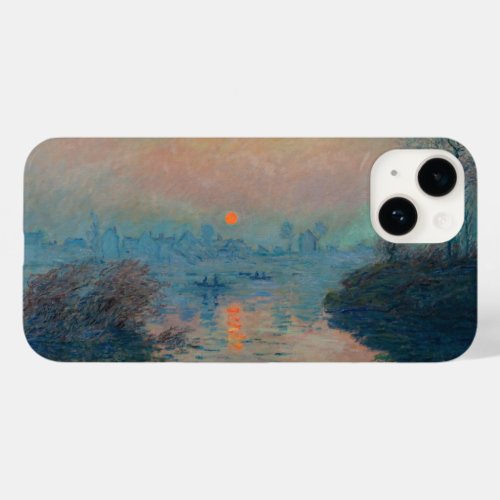 Claude Monet _ Sunset on the Seine at Lavacourt Case_Mate iPhone 14 Case