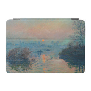 Claude Monet - Sunset on the Seine at Lavacourt iPad Mini Cover