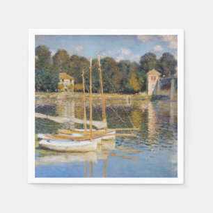 Claude Monet - The Argenteuil Bridge Napkins