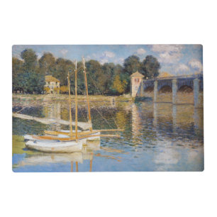 Claude Monet - The Argenteuil Bridge Placemat