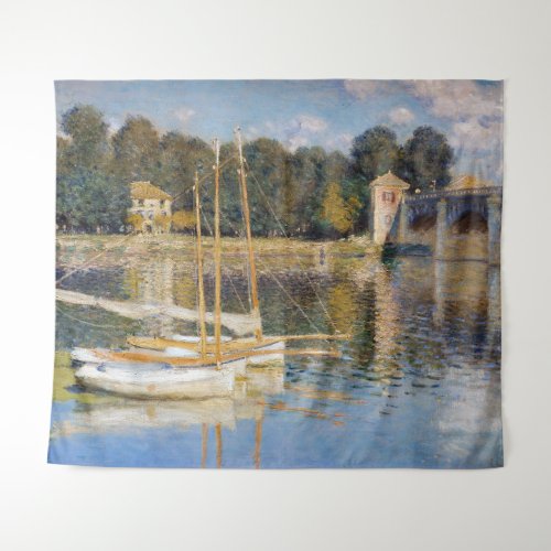 Claude Monet _ The Argenteuil Bridge Tapestry
