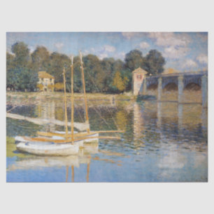 Claude Monet - The Argenteuil Bridge Tissue Paper