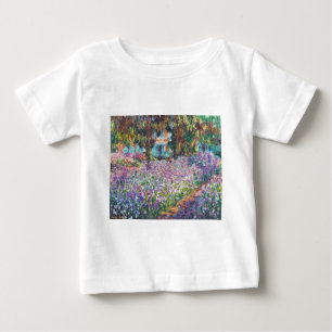 Claude Monet - The Artist's Garden at Givern Baby T-Shirt