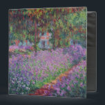 Claude Monet | The Artist's Garden at Giverny 3 Ring Binder<br><div class="desc">The Artist's Garden at Giverny,  1900 | by Claude Monet | Art Location: Musee d'Orsay,  Paris,  France | French Artist | Image Collection Number: XIR19133</div>