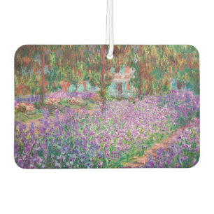 Claude Monet - The Artist's Garden at Giverny Air Freshener