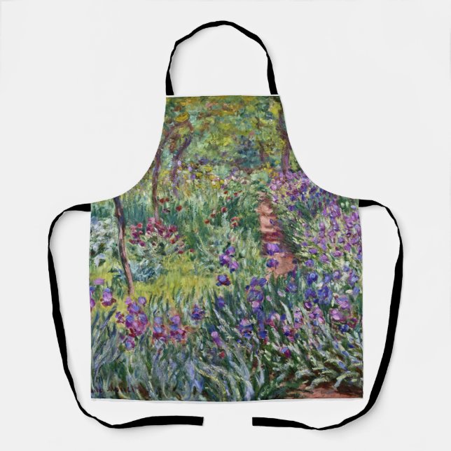 Claude Monet - The Artist's Garden at Giverny Apron (Front)