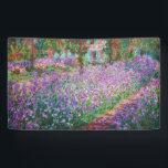 Claude Monet - The Artist's Garden at Giverny Banner<br><div class="desc">The Artist's Garden at Giverny / Le Jardin de l'artiste a Giverny - Claude Monet,  1900</div>