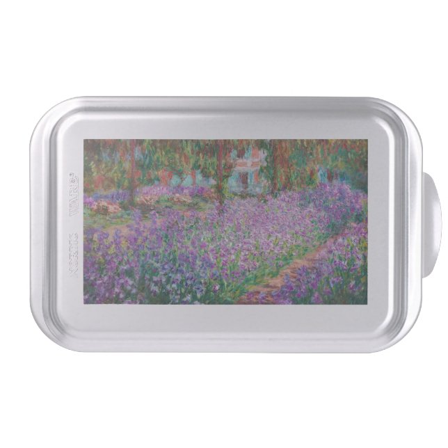 Claude Monet - The Artist's Garden at Giverny Cake Pan (Front)