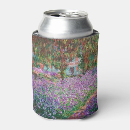 Claude Monet _ The Artists Garden at Giverny Can Cooler