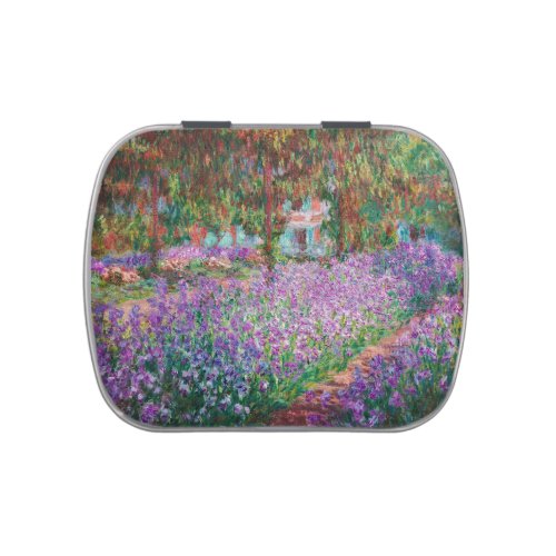 Claude Monet _ The Artists Garden at Giverny Candy Tin
