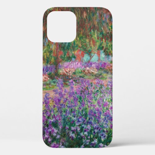 Claude Monet _ The Artists Garden at Giverny iPhone 12 Case