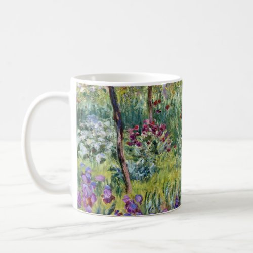 Claude Monet _ The Artists Garden at Giverny Coffee Mug