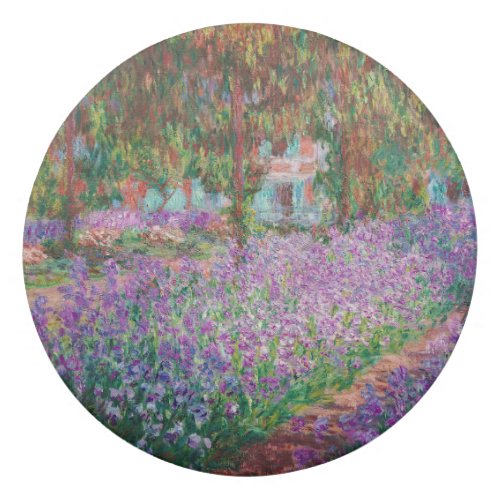 Claude Monet _ The Artists Garden at Giverny Eraser