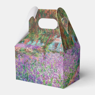 Claude Monet - The Artist's Garden at Giverny Favor Boxes