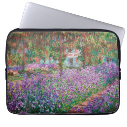 Claude Monet - The Artist&#39;s Garden at Giverny Laptop Sleeve