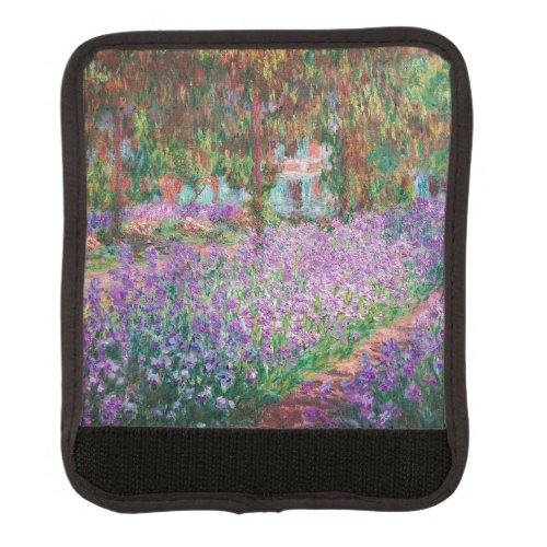 Claude Monet _ The Artists Garden at Giverny Luggage Handle Wrap