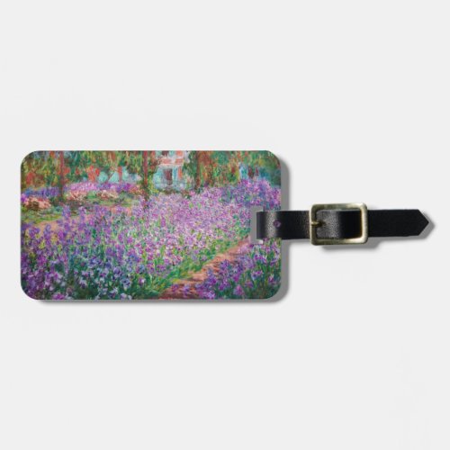 Claude Monet _ The Artists Garden at Giverny Luggage Tag