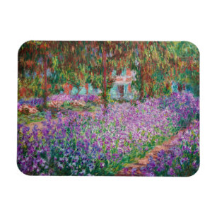 Claude Monet - The Artist's Garden at Giverny Magnet