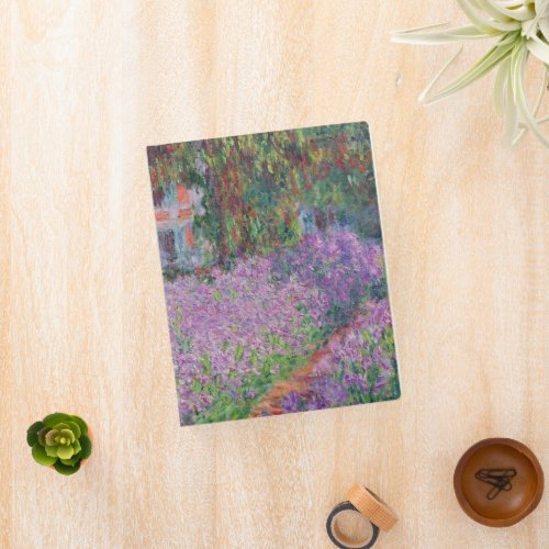 Claude Monet  The Artists Garden at Giverny Mini Binder