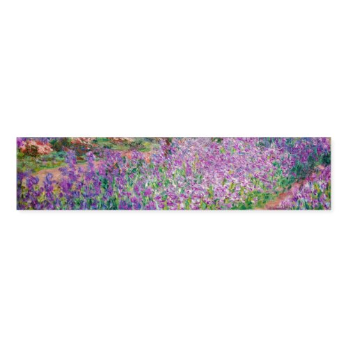 Claude Monet _ The Artists Garden at Giverny Napkin Bands