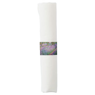 Claude Monet - The Artist's Garden at Giverny Napkin Bands