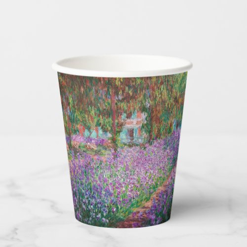 Claude Monet _ The Artists Garden at Giverny Paper Cups