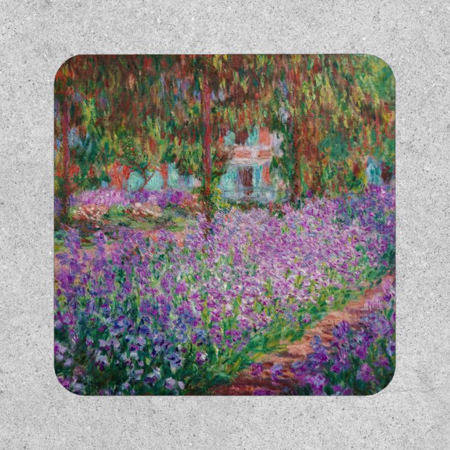 Claude Monet - The Artist's Garden at Giverny Patch (Front)
