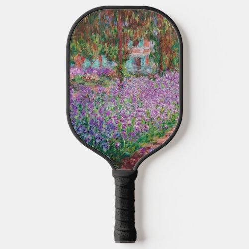 Claude Monet _ The Artists Garden at Giverny Pickleball Paddle