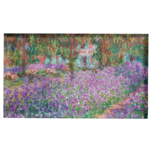 Claude Monet - The Artist's Garden at Giverny Place Card Holder