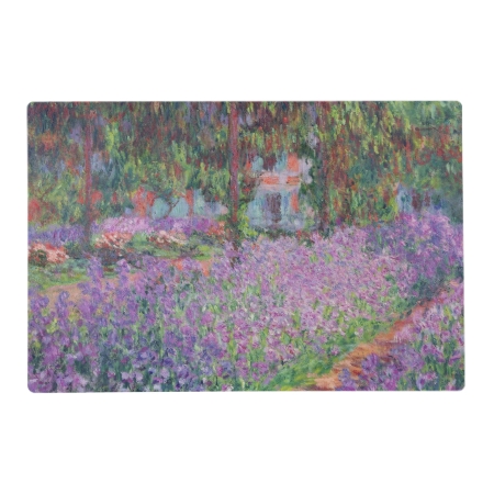 Claude Monet | The Artist's Garden At Giverny Placemat