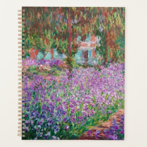 Claude Monet _ The Artists Garden at Giverny Planner