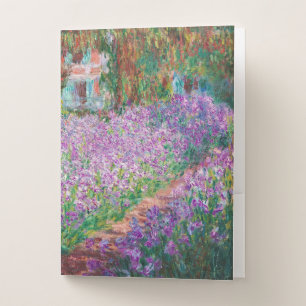 Claude Monet - The Artist's Garden at Giverny Pocket Folder