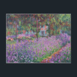 Claude Monet | The Artist's Garden at Giverny Postcard<br><div class="desc">The Artist's Garden at Giverny,  1900 | by Claude Monet | Art Location: Musee d'Orsay,  Paris,  France | French Artist | Image Collection Number: XIR19133</div>
