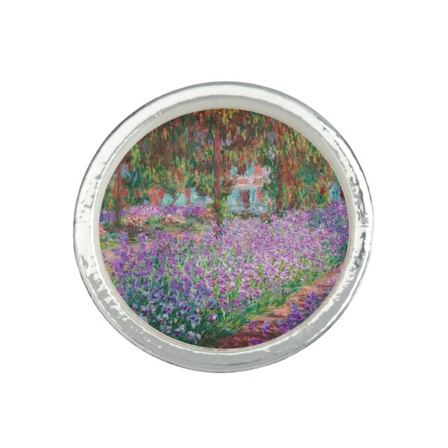 Claude Monet - The Artist's Garden at Giverny Ring (Front)