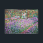 Claude Monet - The Artist's Garden at Giverny Rug<br><div class="desc">The Artist's Garden at Giverny / Le Jardin de l'artiste a Giverny - Claude Monet,  1900</div>