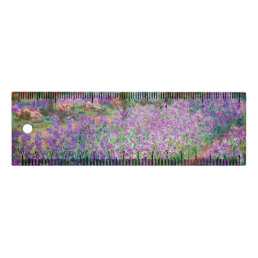 Claude Monet - The Artist&#39;s Garden at Giverny Ruler