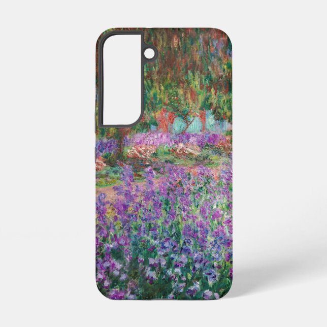 Claude Monet - The Artist's Garden at Giverny Samsung Galaxy Case (Back)