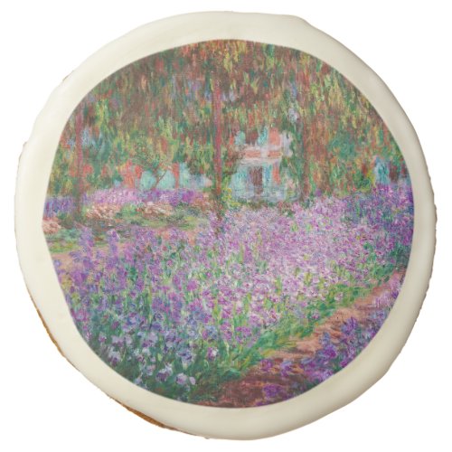 Claude Monet _ The Artists Garden at Giverny Sugar Cookie