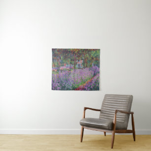 Claude Monet   The Artist's Garden at Giverny Tapestry