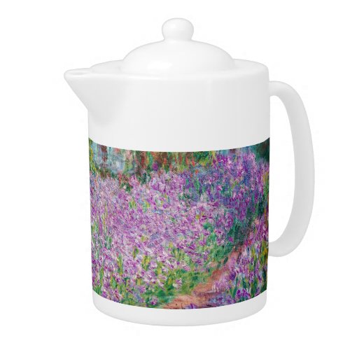 Claude Monet _ The Artists Garden at Giverny Teapot