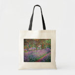 Claude Monet - The Artist's Garden at Giverny Tote Bag<br><div class="desc">The Artist's Garden at Giverny / Le Jardin de l'artiste a Giverny - Claude Monet,  1900</div>