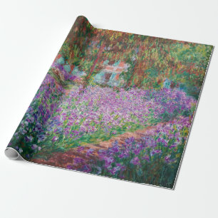 Claude Monet - The Artist's Garden at Giverny Wrapping Paper