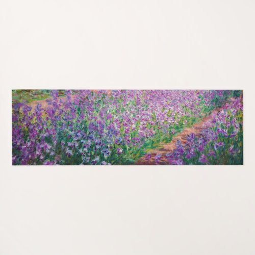 Claude Monet _ The Artists Garden at Giverny Yoga Mat