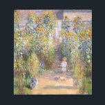 Claude Monet The Artist's Garden at Vétheuil, 1880 Notepad<br><div class="desc">Claude Monet The Artist's Garden at Vétheuil,  1880</div>