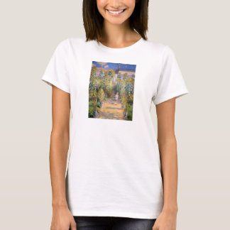 Claude Monet The Artist's Garden at Vétheuil, 1880 T-Shirt